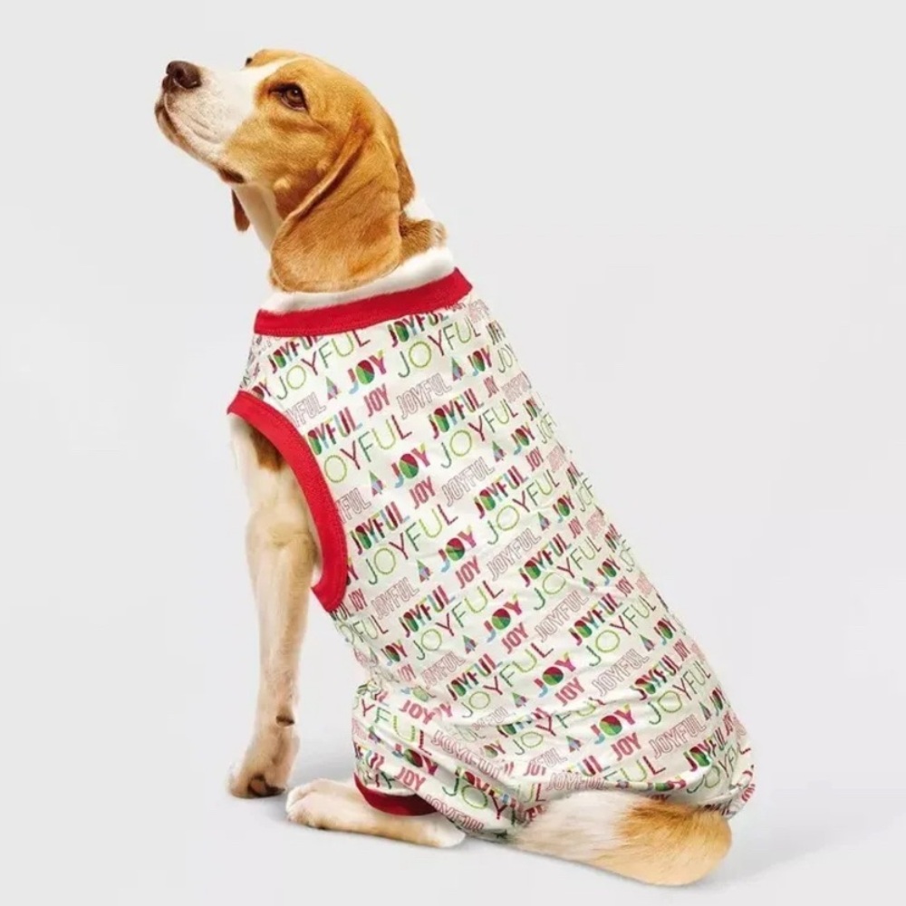 Wondershop Pet Pajamas - Joyful Christmas Holiday